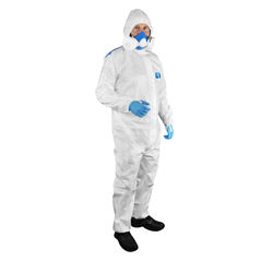 Combinaison OXYGEN ONE BLANC / BLEU POITIERS