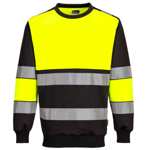 Sweat-shirt PW3 Haute visibilit&eacute;