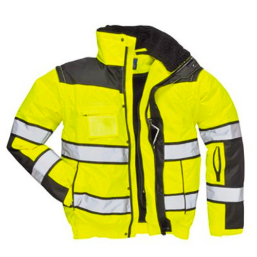Blouson Hivis Manches amovibles 3 en 1
