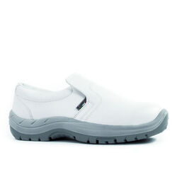 Mocassins de sécurité homme PLUTONE S2 SRC BLANC POITIERS Mocassins de sécurité homme PLUTONE S2 SRC BLANC POITIERS