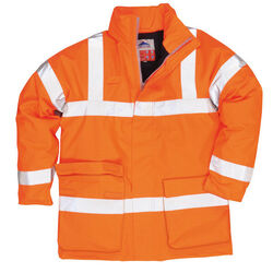 Parka HV unie Bizflame Rain POITIERS