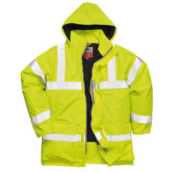 Parka HV unie Bizflame Rain POITIERS