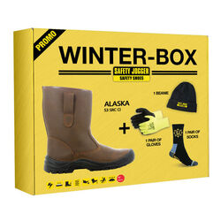 Box bottes fourrées cuir + gants + chaussettes + bonnet POITIERS Box bottes fourrées cuir + gants + chaussettes + bonnet POITIERS