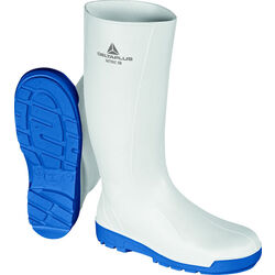 Bottes de s&eacute;curit&eacute; NITRIC SB FO SRC BLANC BLEU POITIERS